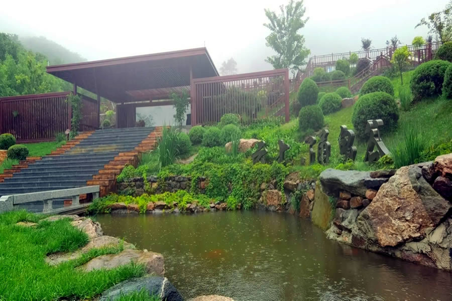 墓园全景