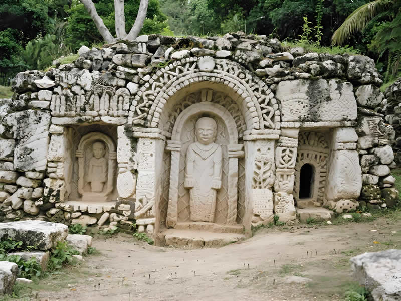 玛雅文明墓地