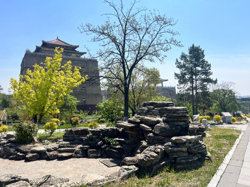 天山墓园环境