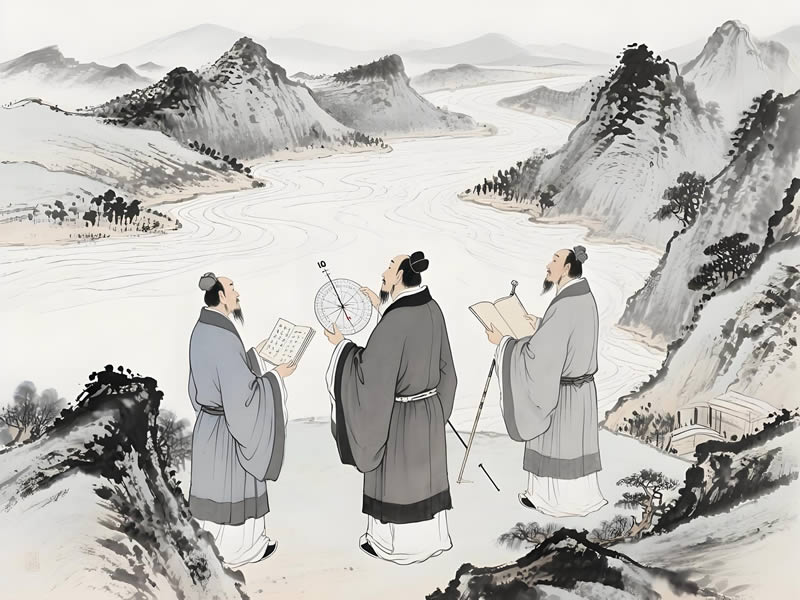 墓园选址三步法：观山势、察水脉、测磁场！