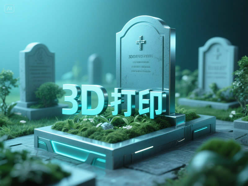你敢信？3D打印墓碑环保材料,殡葬黑科技颠覆传统殡葬文化！