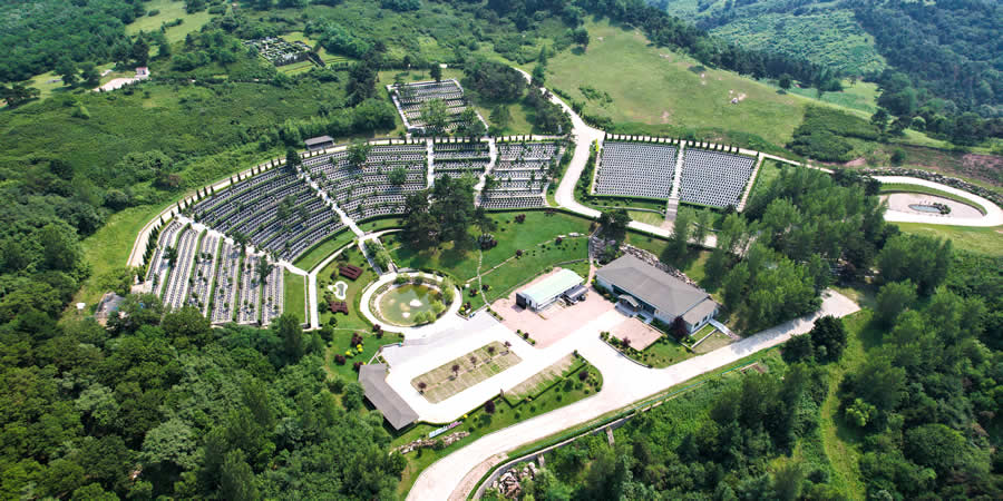 墓园全景