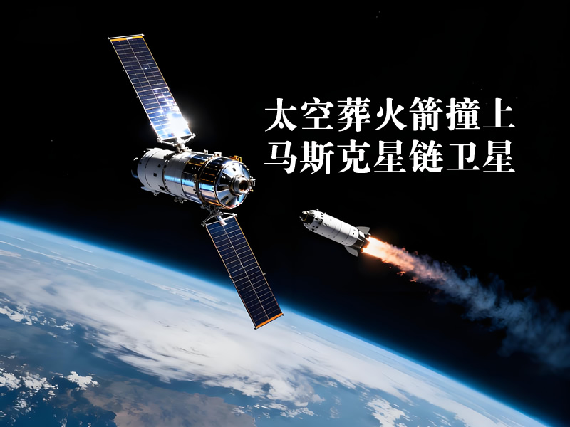 太空葬卫星失控！骨灰盒疑似撞上马斯克星链！