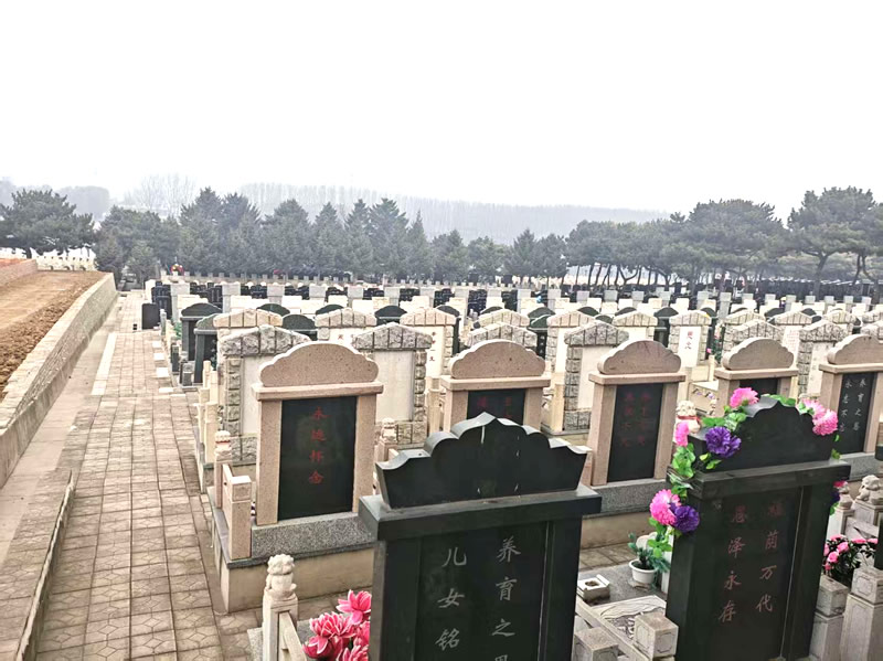 东山墓园冬季环境